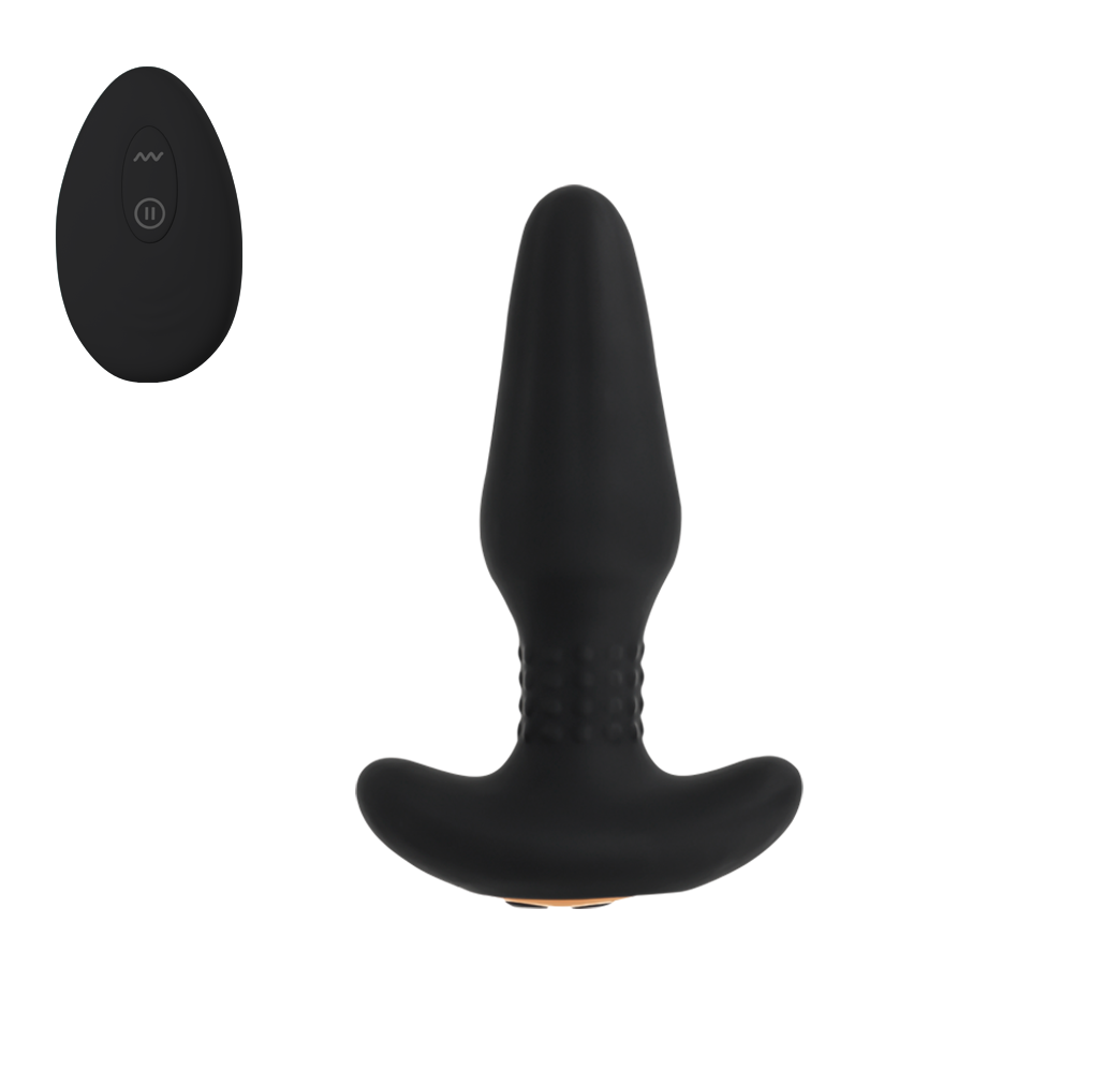 Anal rimming vibrator with remote